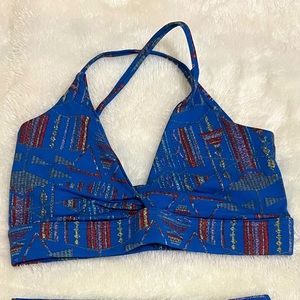 Athletic shorts and Sports Bra set